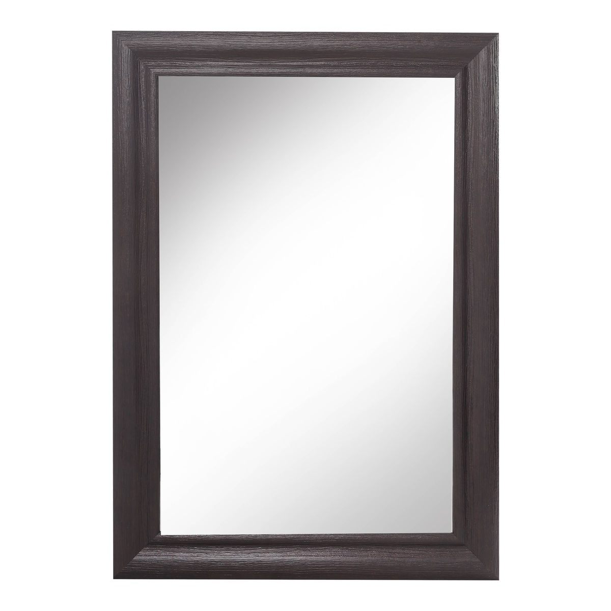 Espejo decorativo rectangular café 1m x 70 cm