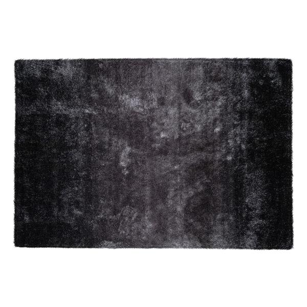 TAPETE DE ÁREA UNIMAT NEGRO MODERNO SALA/RECIBIDOR 1.70X1.20