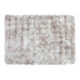 TAPETE PIE DE CAMA RABBIT FUR PREMIUM CUBOS 70CM X 100CM