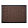 TAPETE DE ENTRADA LOOP MAT CAFE 40X60 CM
