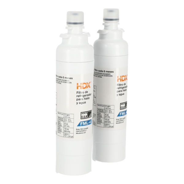 4x FILTRO ACQUA PER LG ADQ36006102S,048231783705, HDX FML-3 - Foto 5