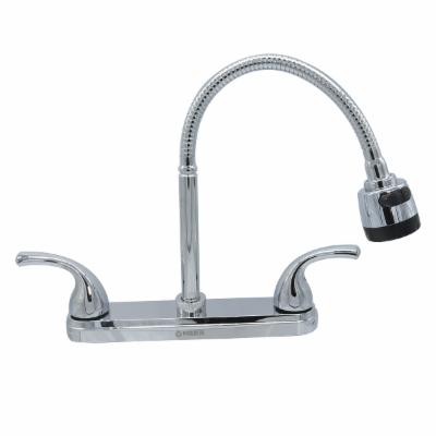 MEZCLADORA FLEXIBLE PARA FREGADERO ABS The Home Depot México