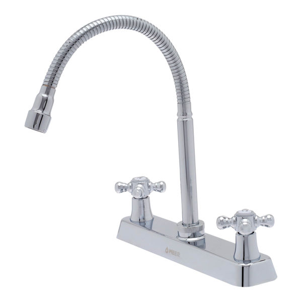 MEZCLADORA PARA FREGADERO FLEXIBLE The Home Depot México