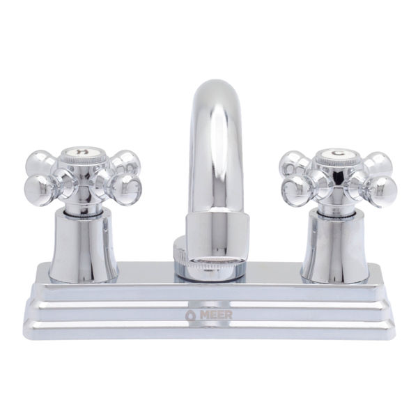 MEZCLADORA PARA LAVABO ABS/ALUMINIO