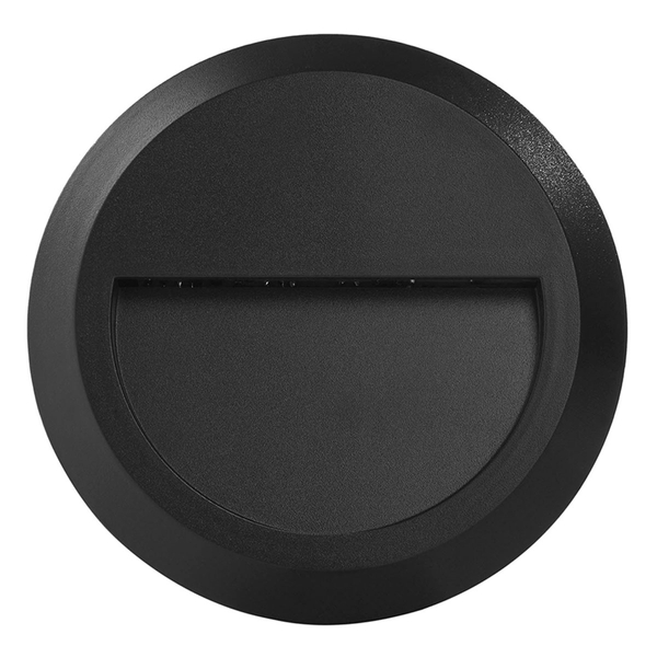 LÁMPARA DE SOBREPONER EN MURO TIPO ARBOTANTE 15 X 2.8 CM 1 LUZ NEGRO LUZ CÁLIDA