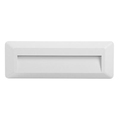 LÁMPARA DE SOBREPONER EN MURO TIPO ARBOTANTE 8 X 23 X 2.8 CM 1 LUZ BLANCO LUZ CÁLIDA