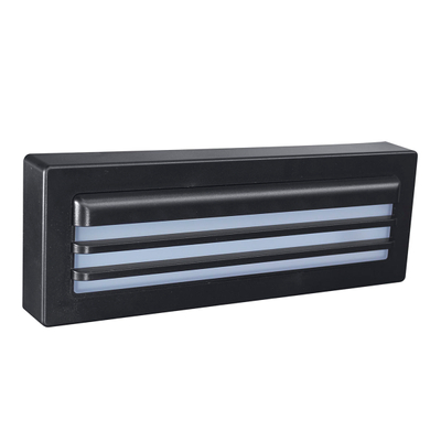 LÁMPARA DE PARED LED 6 X 25 X 4 CM NEGRO