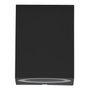 LÁMPARA DE SOBREPONER EN MURO TIPO ARBOTANTE 8.1 X 9.2 X 5.8 CM 1 LUZ NEGRO LUZ NEUTRA
