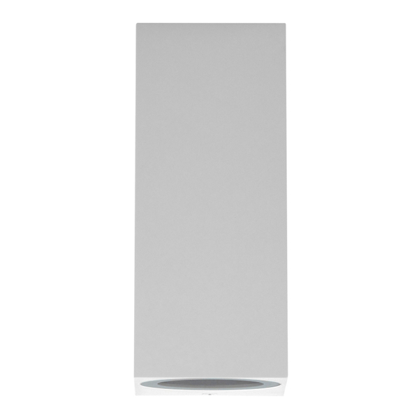LÁMPARA DE SOBREPONER EN MURO TIPO ARBOTANTE 15 X 9.2 X 5.8 CM BLANCO LUZ CÁLIDA