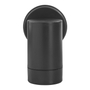 LÁMPARA DE SOBREPONER EN MURO TIPO ARBOTANTE 12.5 X 8 X 8.8 CM 1 LUZ NEGRO LUZ CÁLIDA