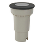 LÁMPARA DE EMPOTRAR EN PISO TIPO SPOT 12.7 X 9.2 CM 1 LUZ NEGRO LUZ FRÍA