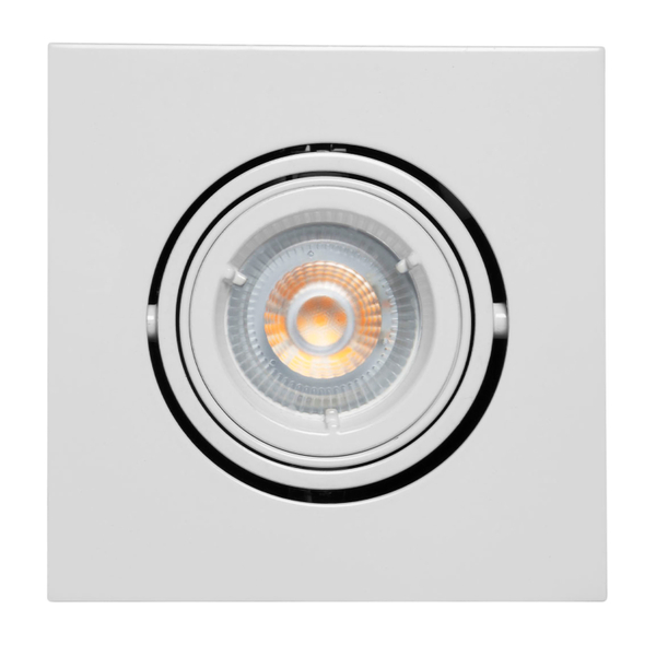 LÁMPARA DE EMPOTRAR EN TECHO TIPO DOWNLIGHT 10 X 11.8 X 11.8 CM 1 LUZ BLANCO LUZ CÁLIDA