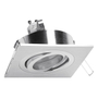 LÁMPARA DE EMPOTRAR EN TECHO TIPO DOWNLIGHT 6.2 X 9.3 X 9.3 CM 1 LUZ ALUMINIO LUZ NEUTRA
