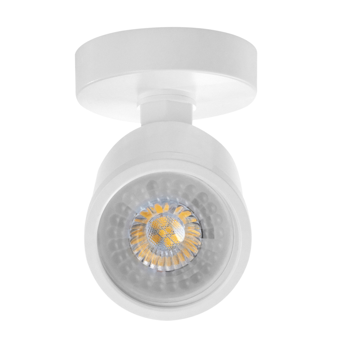 Lámpara de sobreponer en techo tipo spot 5.5 x 6.5 x 11.3 cm 1 luz blanco luz fría