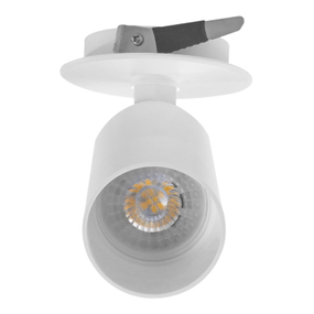 LÁMPARA DE EMPOTRAR EN TECHO TIPO SPOT 14.3 X 8.5 CM 1 LUZ BLANCO LUZ NEUTRA