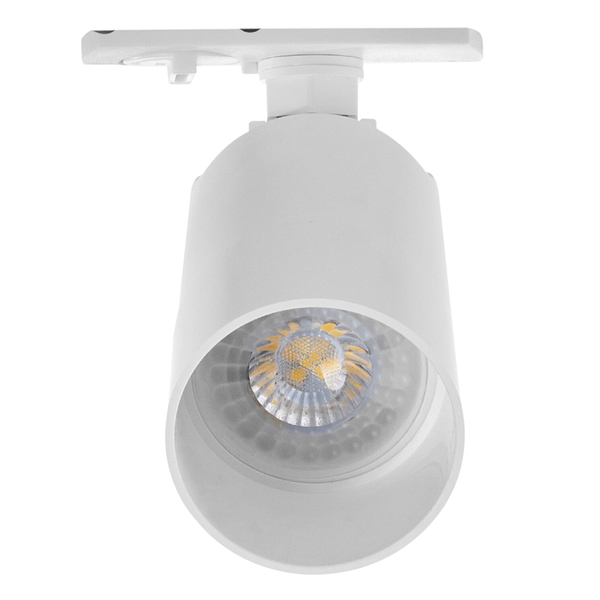 LÁMPARA DE USO EN RIEL EN TECHO TIPO SPOT 14.3 X 8.2 CM 1 LUZ BLANCO LUZ CÁLIDA
