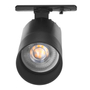 LÁMPARA DE RIEL TIPO SPOT, OPERA FOCO GU10 NO INCLUIDA, COLOR NEGRO