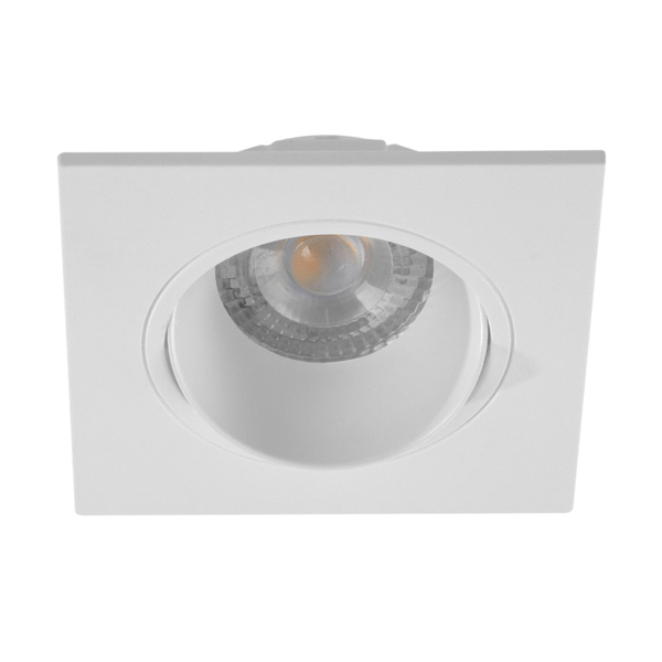 LÁMPARA DE EMPOTRAR EN TECHO TIPO SPOT 3 X 9.2 X 9.2 CM 1 LUZ BLANCO LUZ NEUTRA
