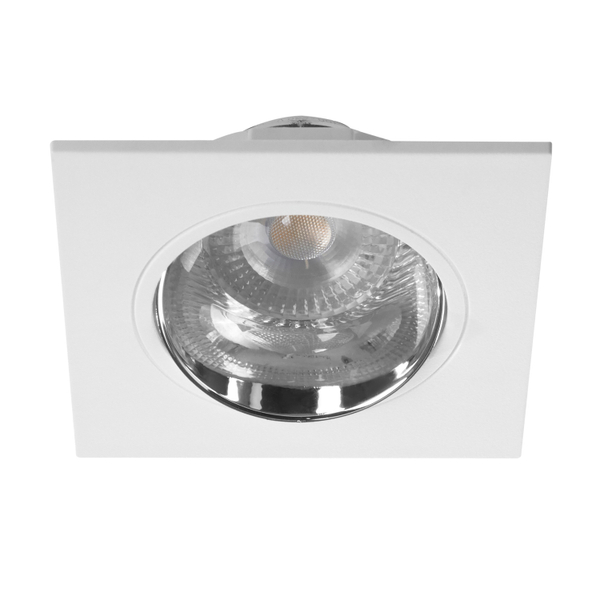 LÁMPARA DE EMPOTRAR EN TECHO TIPO SPOT 3 X 9.2 X 9.2 CM 1 LUZ BLANCO LUZ CÁLIDA