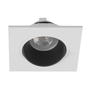 LÁMPARA DE EMPOTRAR EN TECHO TIPO SPOT 3 X 9.2 X 9.2 CM 1 LUZ BLANCO SIN FOCO