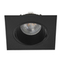 LÁMPARA DE EMPOTRAR EN TECHO TIPO SPOT 3 X 9.2 X 9.2 CM 1 LUZ NEGRO LUZ NEUTRA