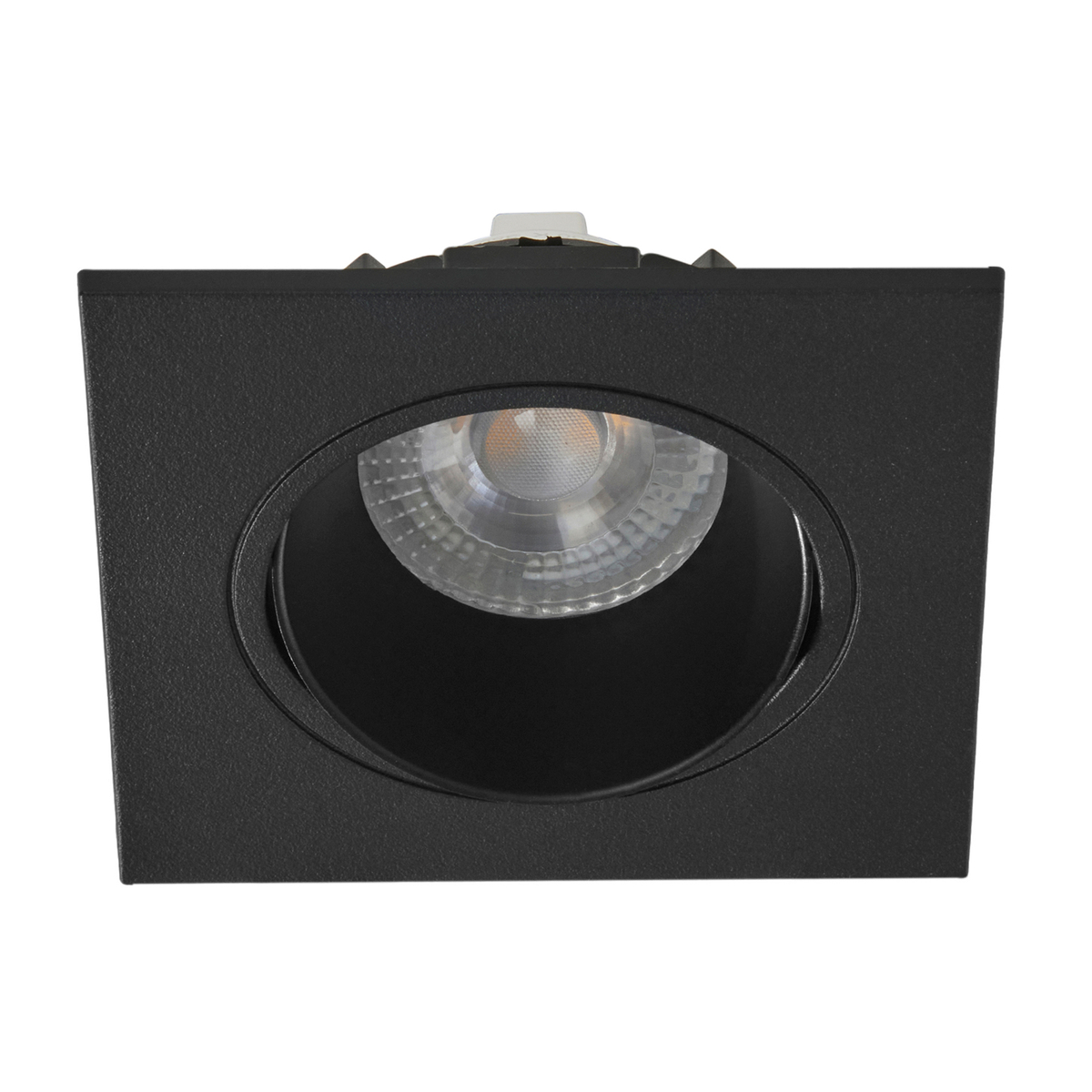 Lámpara de empotrar en techo tipo spot 3 x 9.2 x 9.2 cm 1 luz negro luz neutra