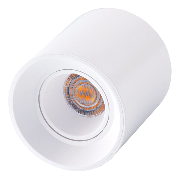 LÁMPARA DE SOBREPONER EN TECHO TIPO SPOT 10 X 9.6 CM 1 LUZ BLANCO LUZ NEUTRA