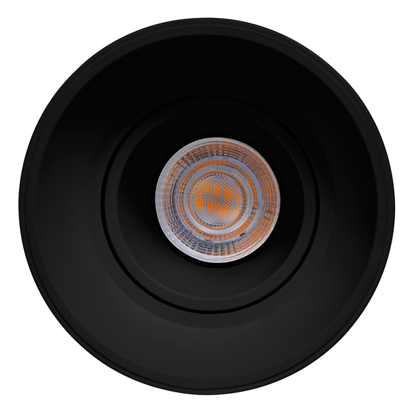 LÁMPARA DE SOBREPONER EN TECHO TIPO SPOT 10 X 9.6 CM 1 LUZ NEGRO LUZ NEUTRA