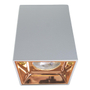 LÁMPARA DE SOBREPONER EN TECHO TIPO SPOT 10 X 7.5 X 7.5 CM 1 LUZ BLANCO SIN FOCO