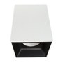 LÁMPARA DE SOBREPONER EN TECHO TIPO SPOT 10 X 7.5 X 7.5 CM 1 LUZ BLANCO SIN FOCO