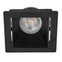 LÁMPARA DE EMPOTRAR EN TECHO TIPO SPOT 9 X 3.7 X 9 CM 1 LUZ NEGRO LUZ CÁLIDA