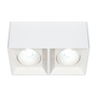 LÁMPARA DE SOBREPONER EN TECHO TIPO SPOT 10 X 18.6 X 9.8 CM 2 LUCES BLANCO LUZ CÁLIDA