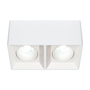 LÁMPARA DE SOBREPONER EN TECHO TIPO SPOT 10 X 8.6 X 9.8 CM 2 LUCES BLANCO LUZ NEUTRA