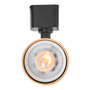 LÁMPARA DE USO EN RIEL EN TECHO TIPO SPOT 12 X 5.5 X 8.5 CM 1 LUZ DORADO LUZ CÁLIDA