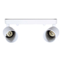 LÁMPARA DE SOBREPONER EN TECHO TIPO SPOT 9.4 X 25.5 x 12.5 CM 2 LUCES BLANCO LUZ CÁLIDA