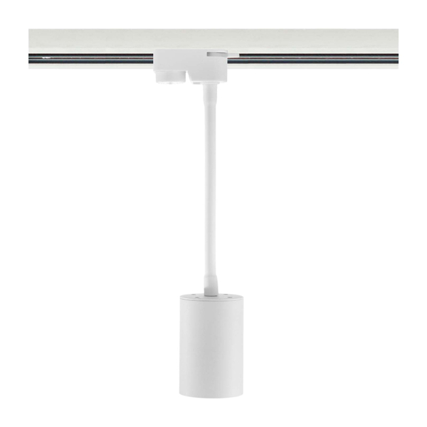 KIT DE 3 LÁMPARAS DE USO EN RIEL EN TECHO TIPO SPOT 31 x 5.6 CM 1 LUZ BLANCO LUZ CÁLIDA