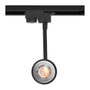 KIT DE 3 LÁMPARAS DE USO EN RIEL EN TECHO TIPO SPOT 1 LUZ 31 X 5.6 CM NEGRO LUZ NEUTRA