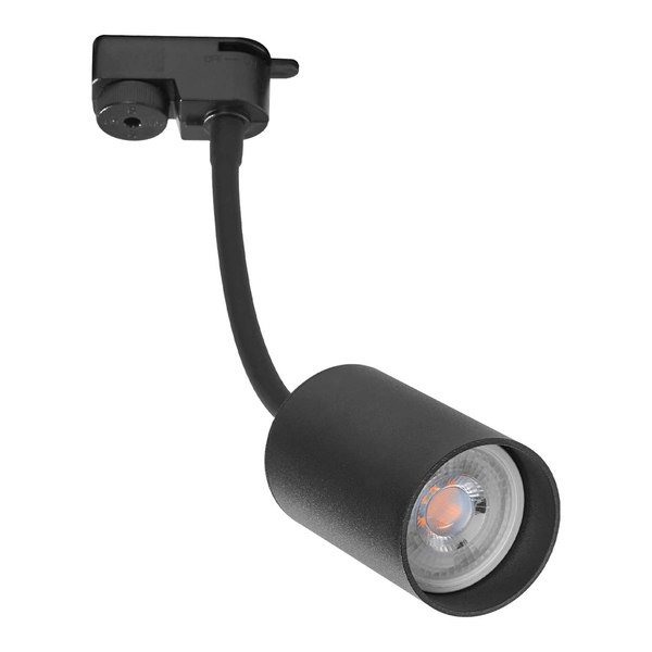 LÁMPARA DE USO EN RIEL EN TECHO TIPO SPOT 31 X 5.6 CM 1 LUZ NEGRO LUZ NEUTRA
