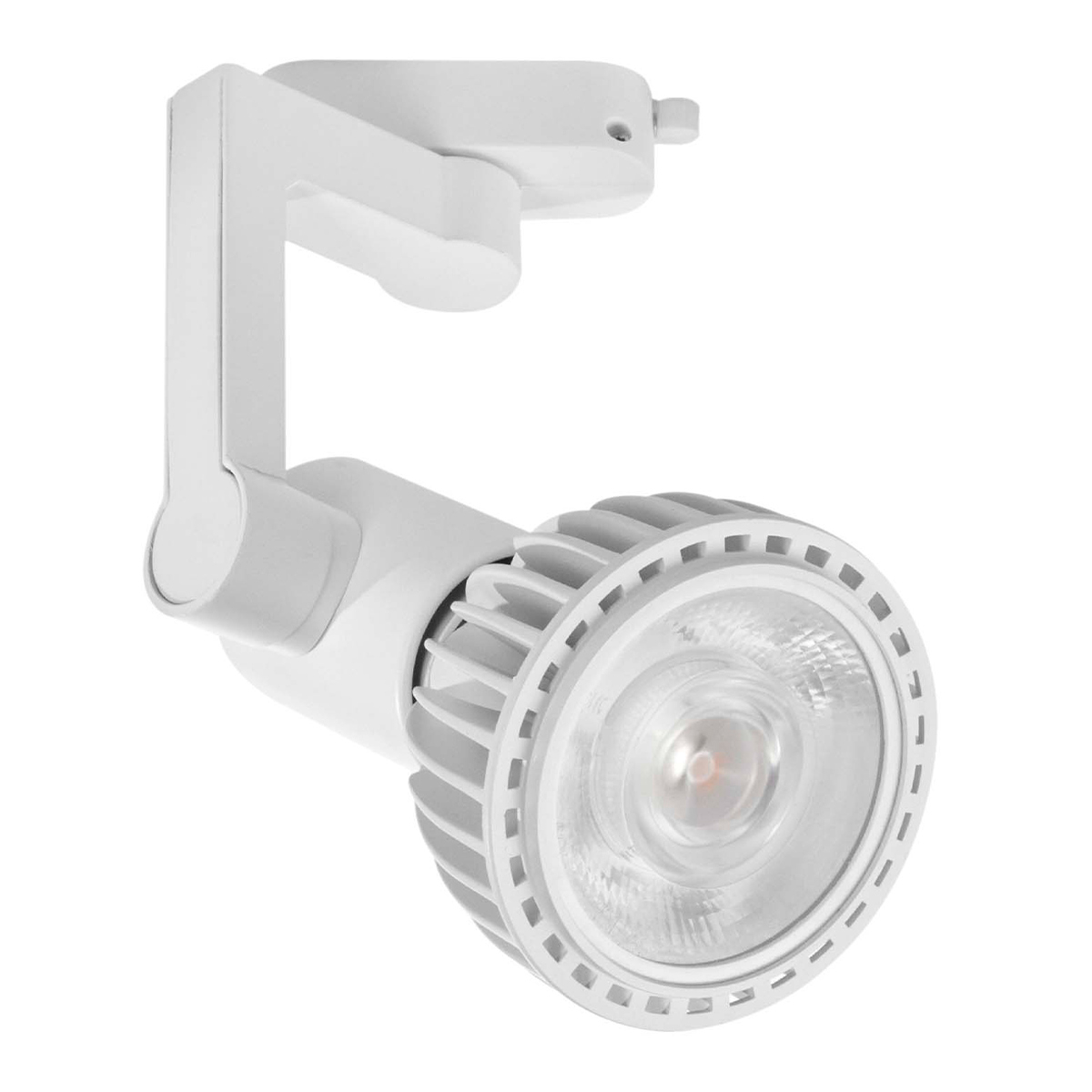 Lámpara de uso en riel en techo tipo spotlight 16 x 11.2 cm 1 luz blanco sin foco