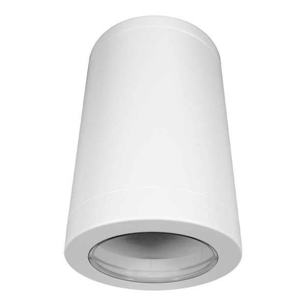 LÁMPARA DE SOBREPONER EN TECHO TIPO SPOT 14 X 9.3 CM 1 LUZ BLANCO LUZ FRÍA