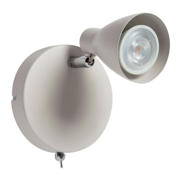 LÁMPARA DE SOBREPONER EN TECHO TIPO SPOT 15 X 12 X 15.5 CM 1 LUZ BLANCO LUZ CÁLIDA