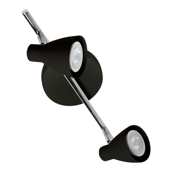 LÁMPARA SPOT LED 8.8 X 46 X 14 CM NEGRO