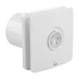 VENTILADOR EXTRACTOR CON FOCO LED 14.8 X 14.8 X 14.9 CM BLANCO ILLUX