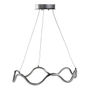 LÁMPARA COLGANTE CLÁSICO Dl-2424.A27 HIERRO PLATA MATE 1 LUZ LED