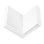 CONECTOR PARA DUPLO INTERCONECTABLE 27.6 X 9.4 CM 1 LUZ BLANCO LUZ CÁLIDA