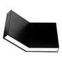 CONECTOR PARA DUPLO INTERCONECTABLE 22.6 X 9.4 CM 1 LUZ NEGRO LUZ NEUTRA