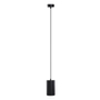 LÁMPARA DE SUSPENDER EN TECHO TIPO SPOTLIGHT 1.20 M X 10 CM 1 LUZ NEGRO LUZ FRÍA