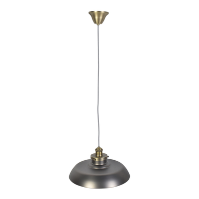 LÁMPARA COLGANTE 1.50 M X 35.5 CM BRONCE