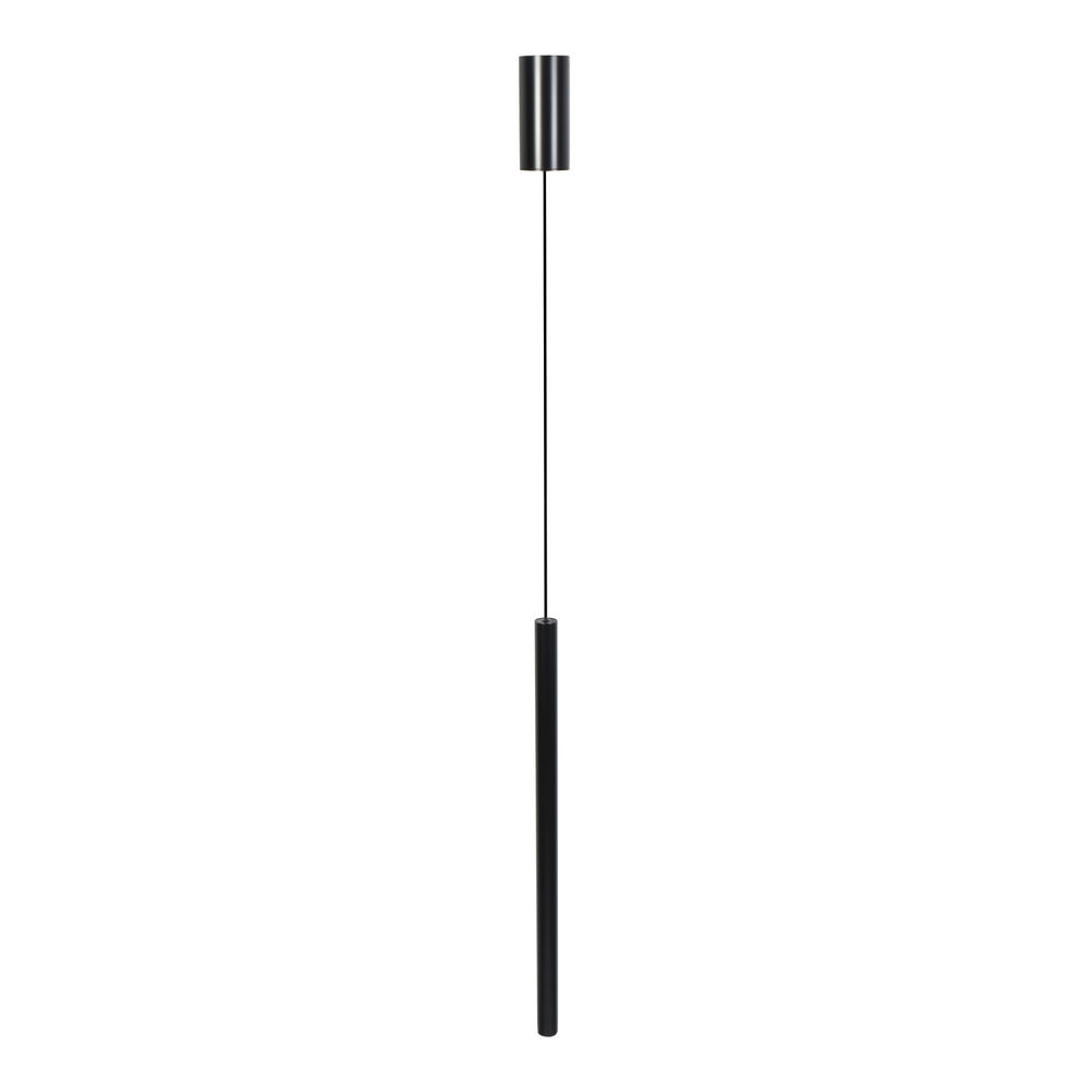 Lámpara colgante led 2.33 m x 3 cm negro