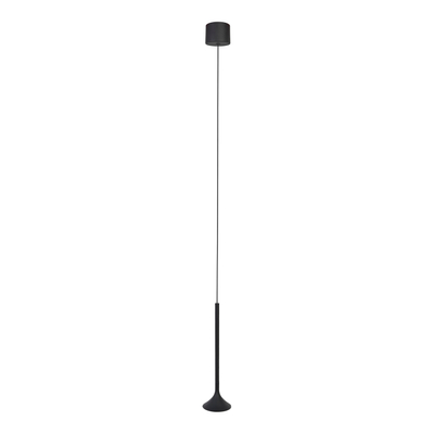 LÁMPARA COLGANTE LED 2.50 M X 9.4 CM NEGRO